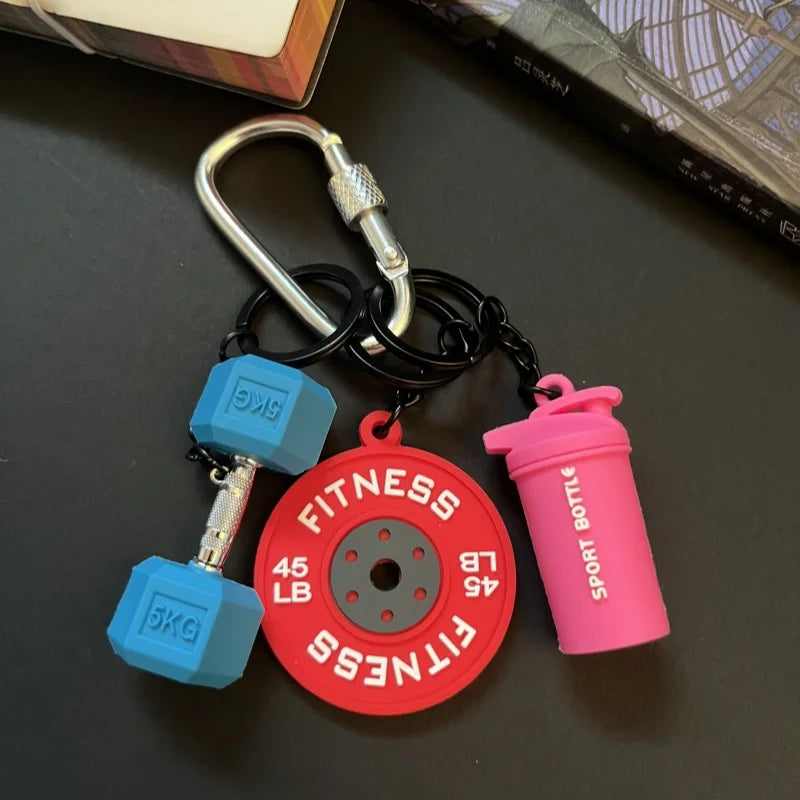 Fashion Gym Keychain