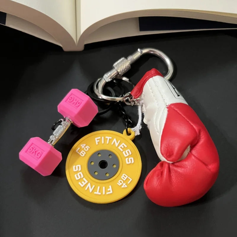 Fashion Gym Keychain