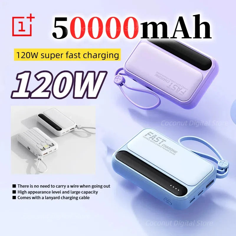 Oneplus 50000mAh Large Capacity Power Bank