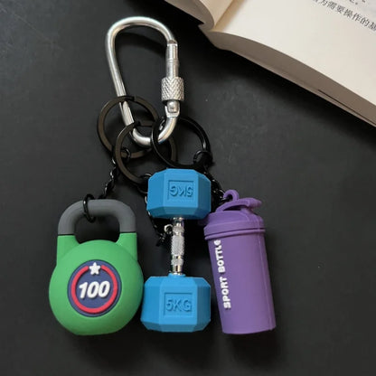 Fashion Gym Keychain