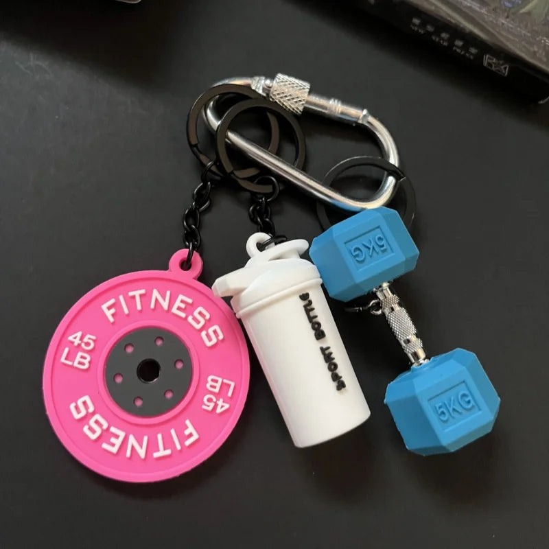 Fashion Gym Keychain