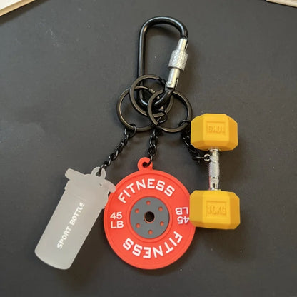 Fashion Gym Keychain
