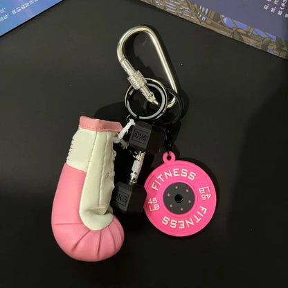 Fashion Gym Keychain